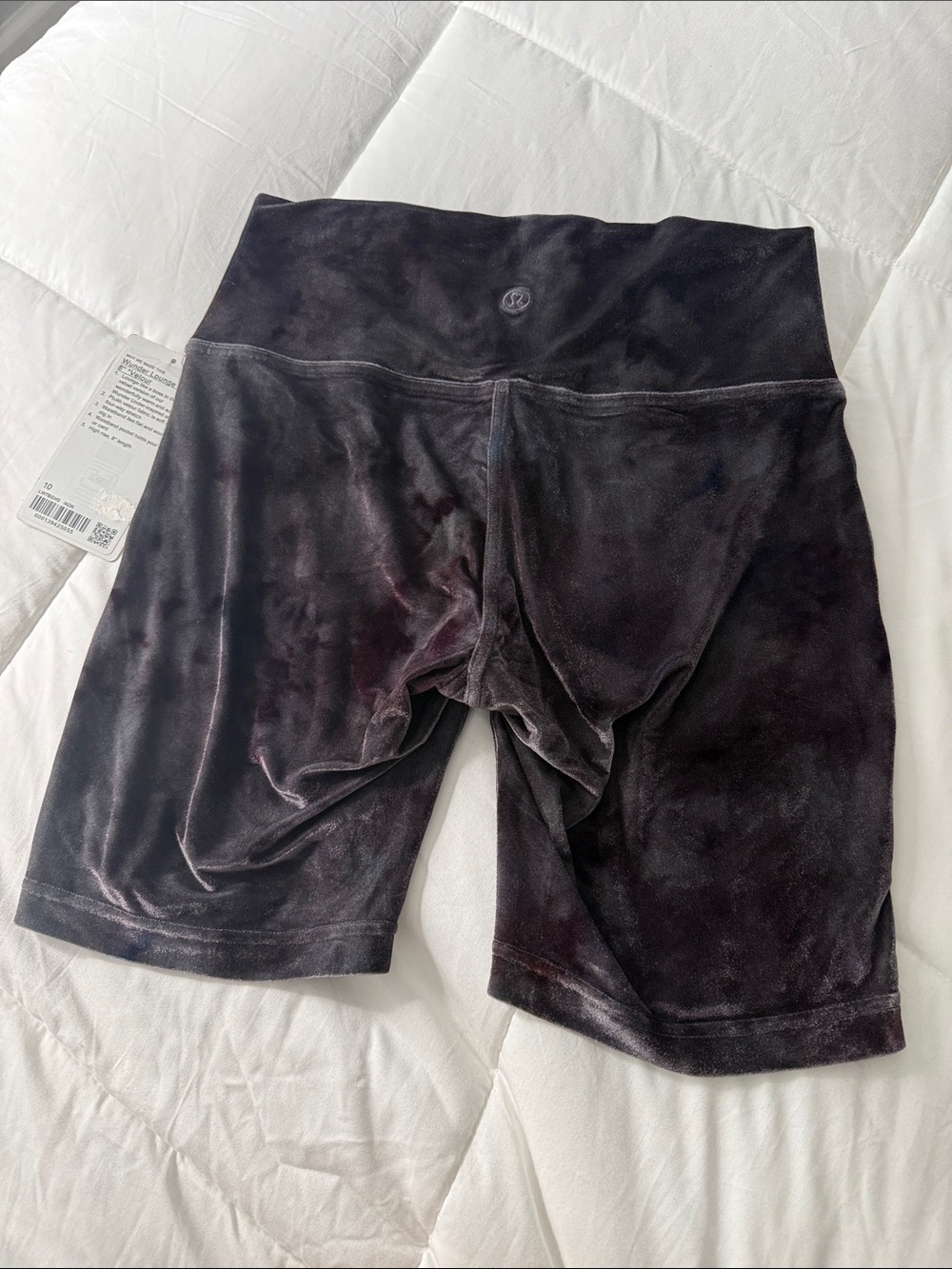 lululemon athletica Velvet High-Rise Bike Shorts - Deep Wine